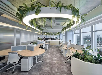 擁有獨(dú)特空間體驗(yàn)的辦公室裝修設(shè)計空間是怎樣打造的——邁睿中國